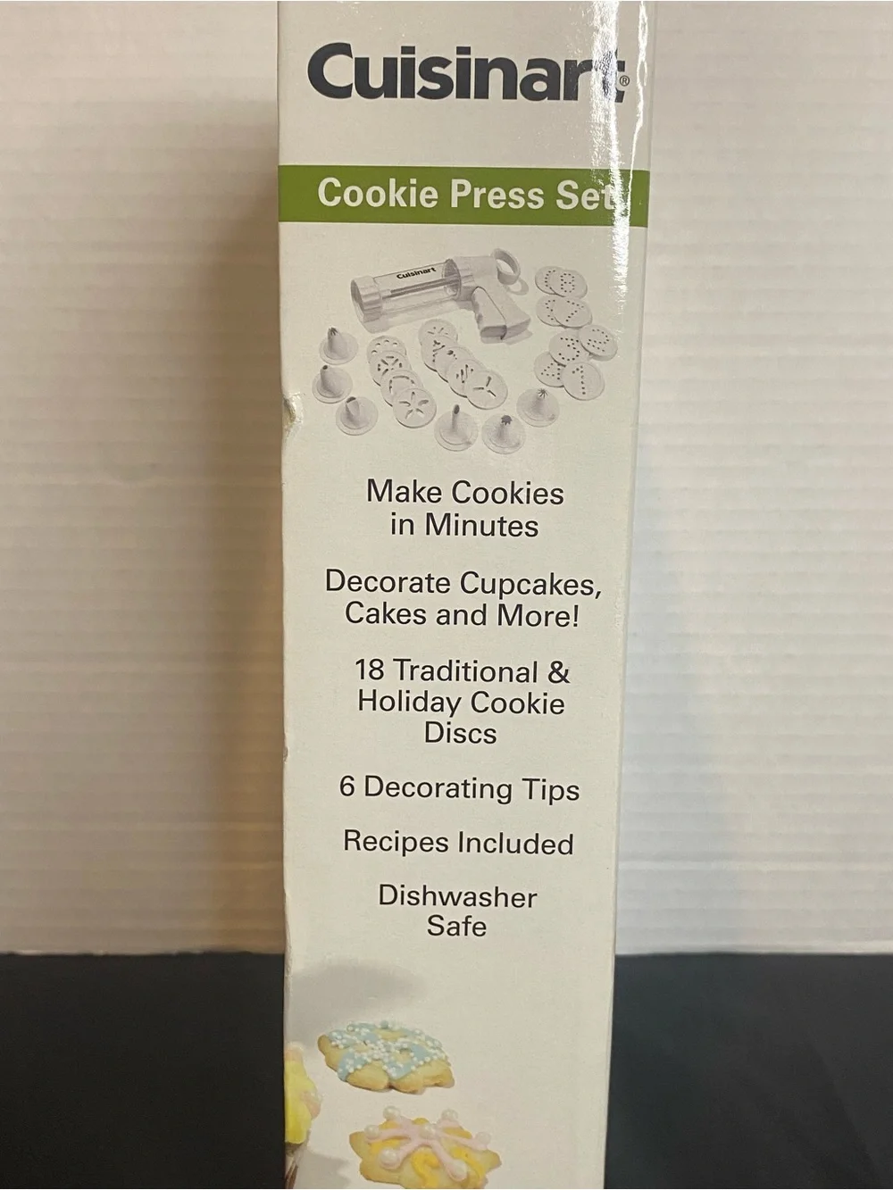 Cuisinart White 25-Piece Cookie Press Set